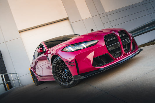 G80/G82 BMW M3/M4 Dry Carbon Fiber Front Air Inlets (Available with Mesh Guard)