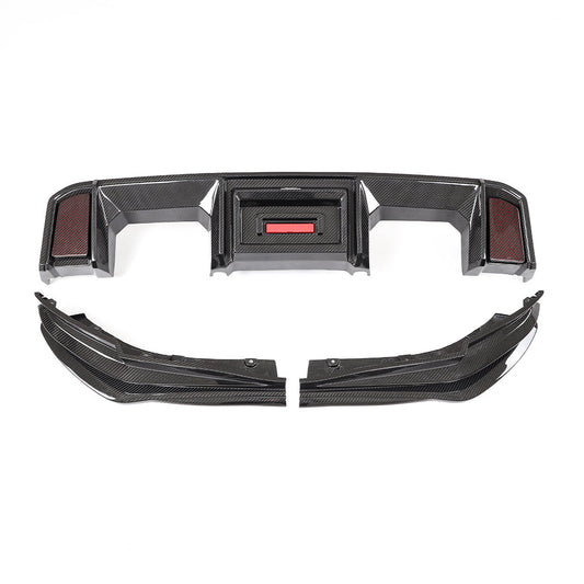 M Carbonique Carbon Fiber rear diffuser for BMW M3 G80 G81 & M4 G82 G83 (2021+) - photo 2