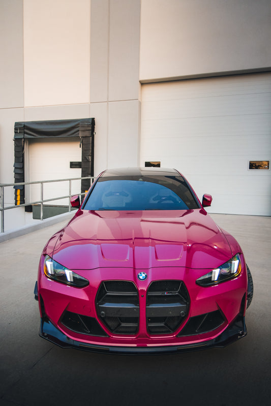 G80/G82 BMW M3/M4 Dry Carbon CSL Front Grille (Available with Mesh Guard)