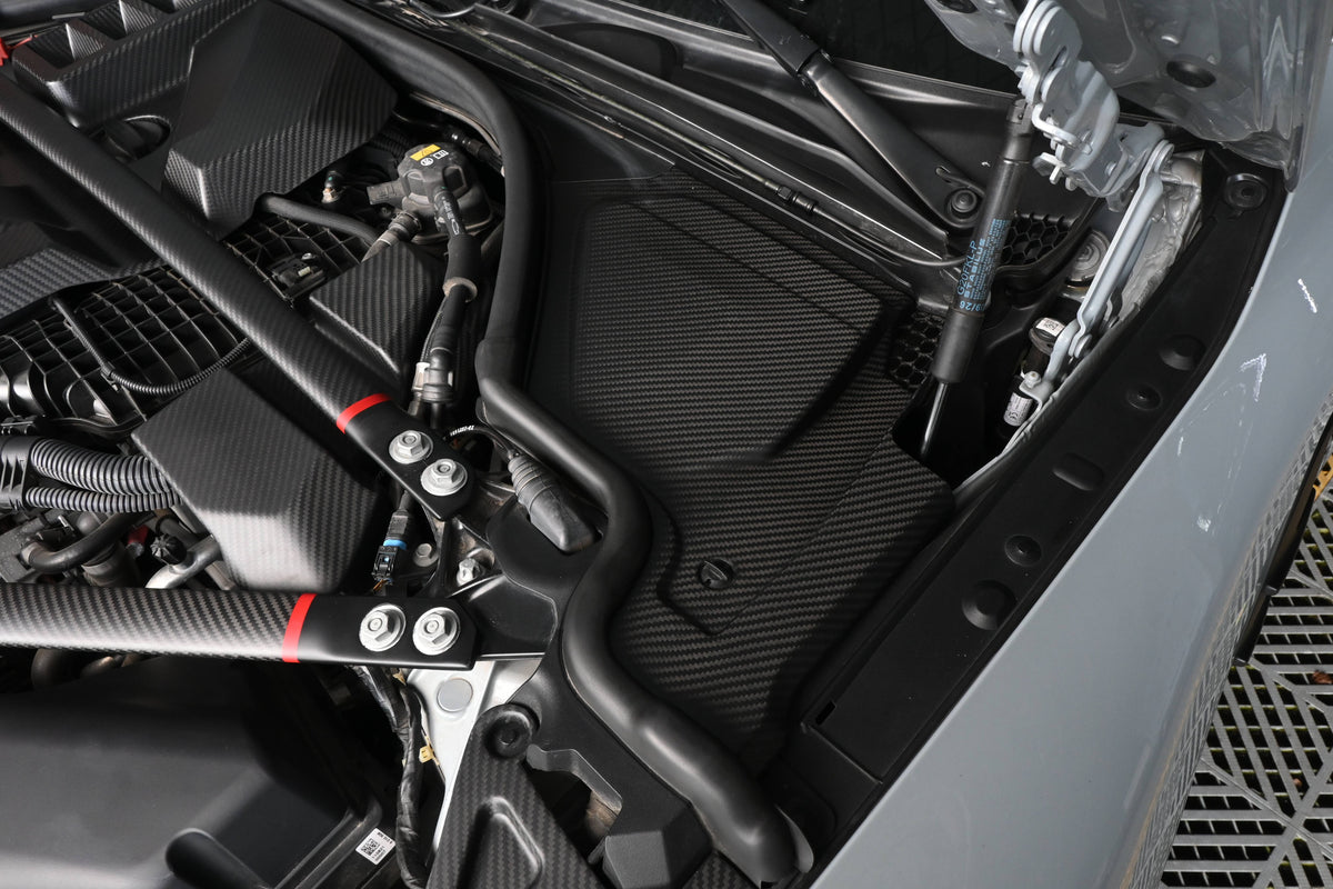 MCarbonique Dry Carbon Engine Corner Panels | BMW G8X — photo 4