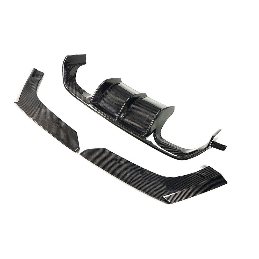 MCarbonique F80/F82 V-Style Dry Carbon Rear Diffuser — photo 1