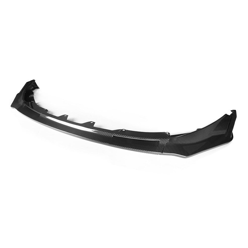 BMW M3/M4 G80/G82 Dry carbon fiber three-stage V-shaped front lip - photo 4