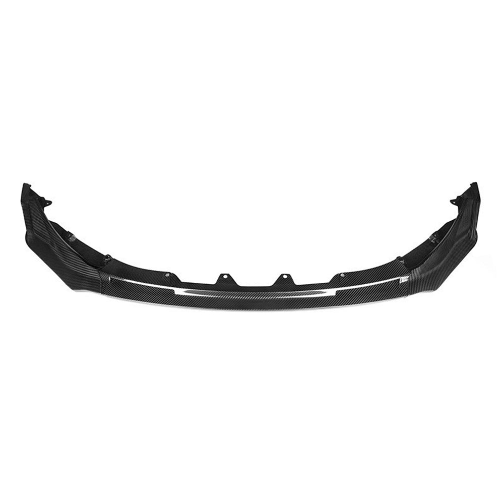 BMW M3/M4 G80/G82 Dry carbon fiber three-stage V-shaped front lip - photo 3