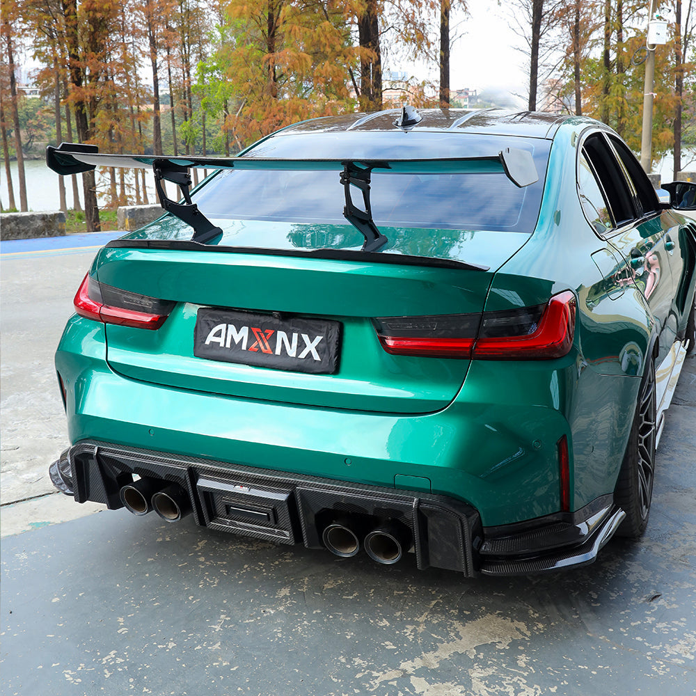 M Carbonique Carbon Fiber rear diffuser for BMW M3 G80 G81 & M4 G82 G83 (2021+) - photo 5