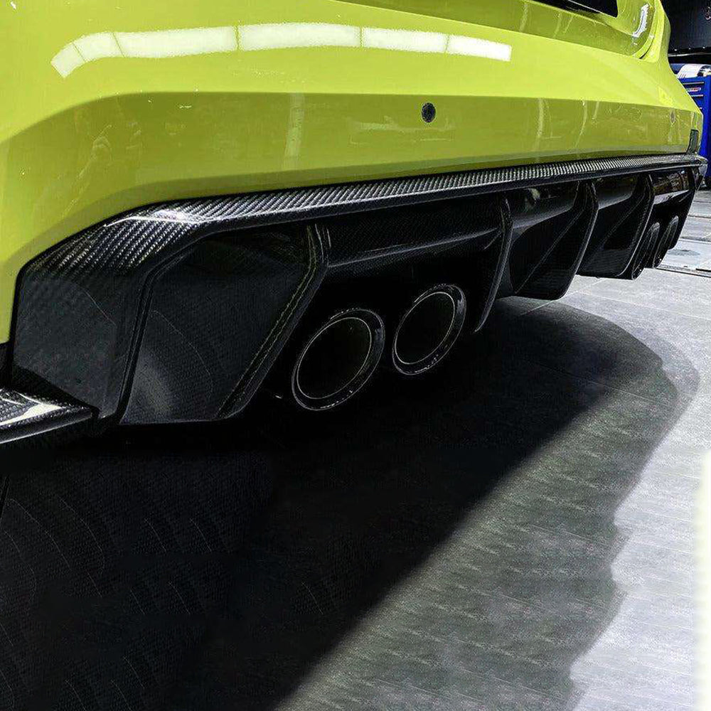 BMW G80 G81 M3 & G82 G83 M4 Pre-Preg Carbon Fibre OEM Style Rear Diffuser - photo 7