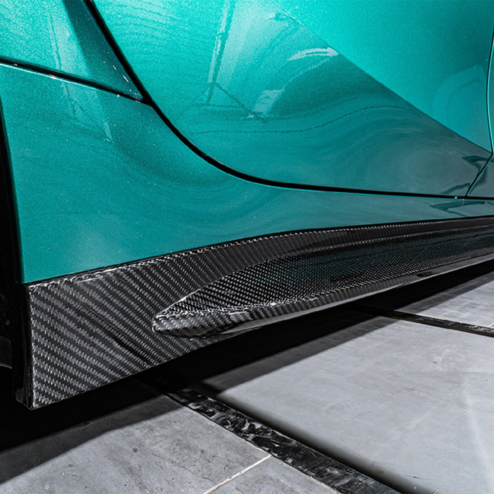 BMW G80 G81 M3 & G82 M4 Pre-Preg Carbon Fibre OEM Style Side Skirts (2021+) - photo 5