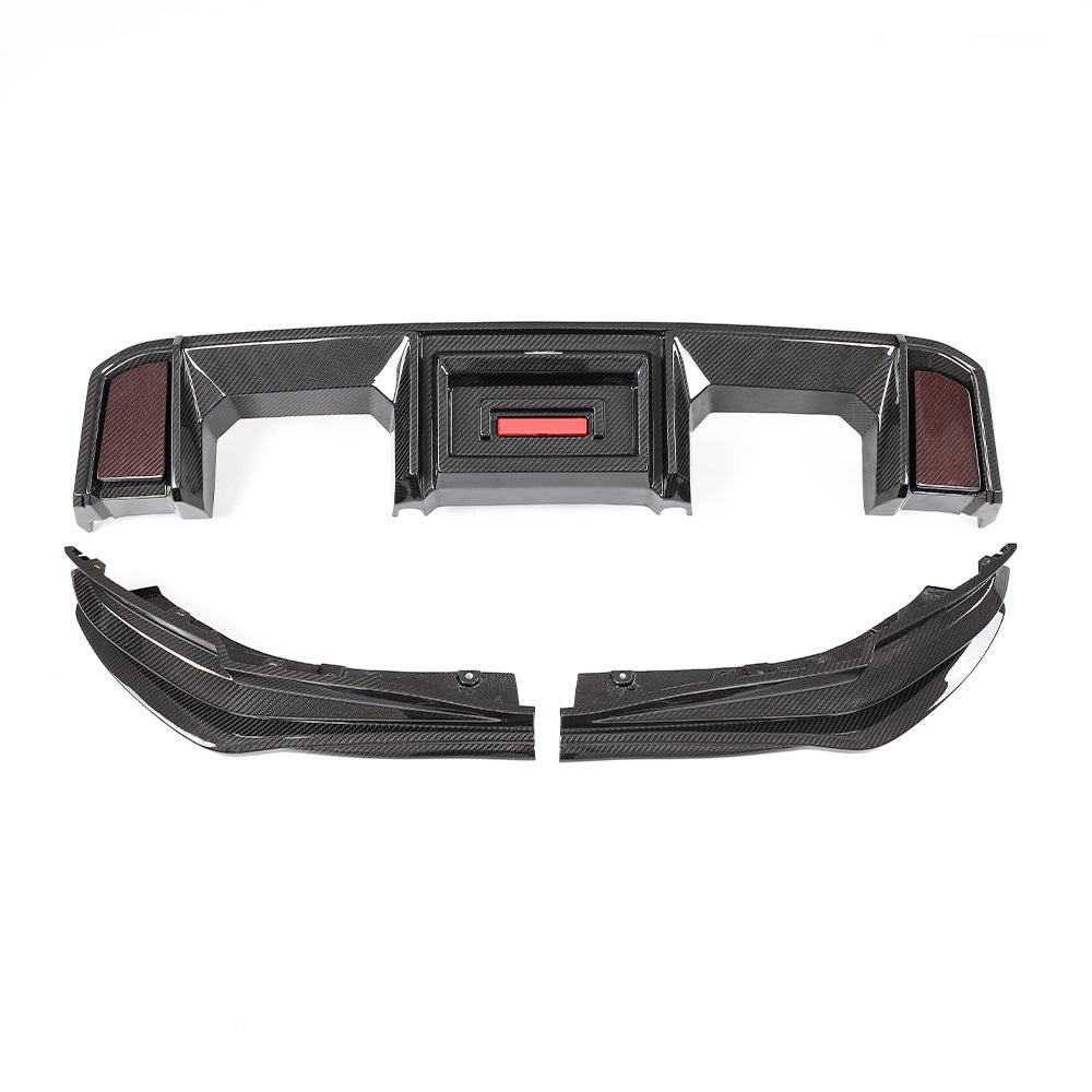 M Carbonique Carbon Fiber rear diffuser for BMW M3 G80 G81 & M4 G82 G83 (2021+) - photo 2