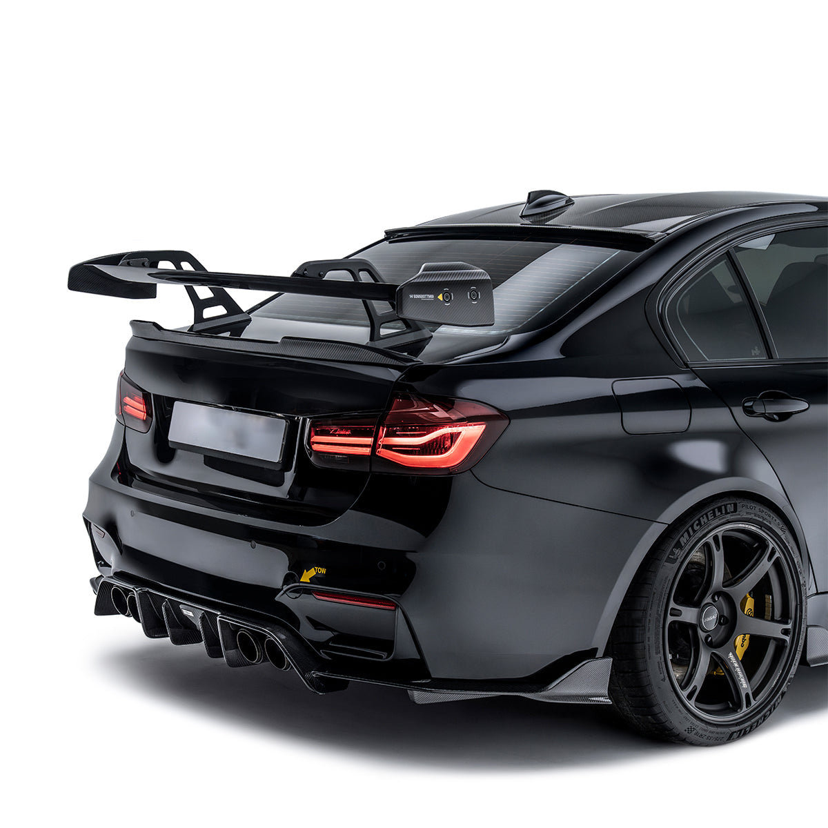 MCarbonique AT-R3-Style Dry Carbon Rear Spoiler | BMW M2/M3/M4 — photo 3