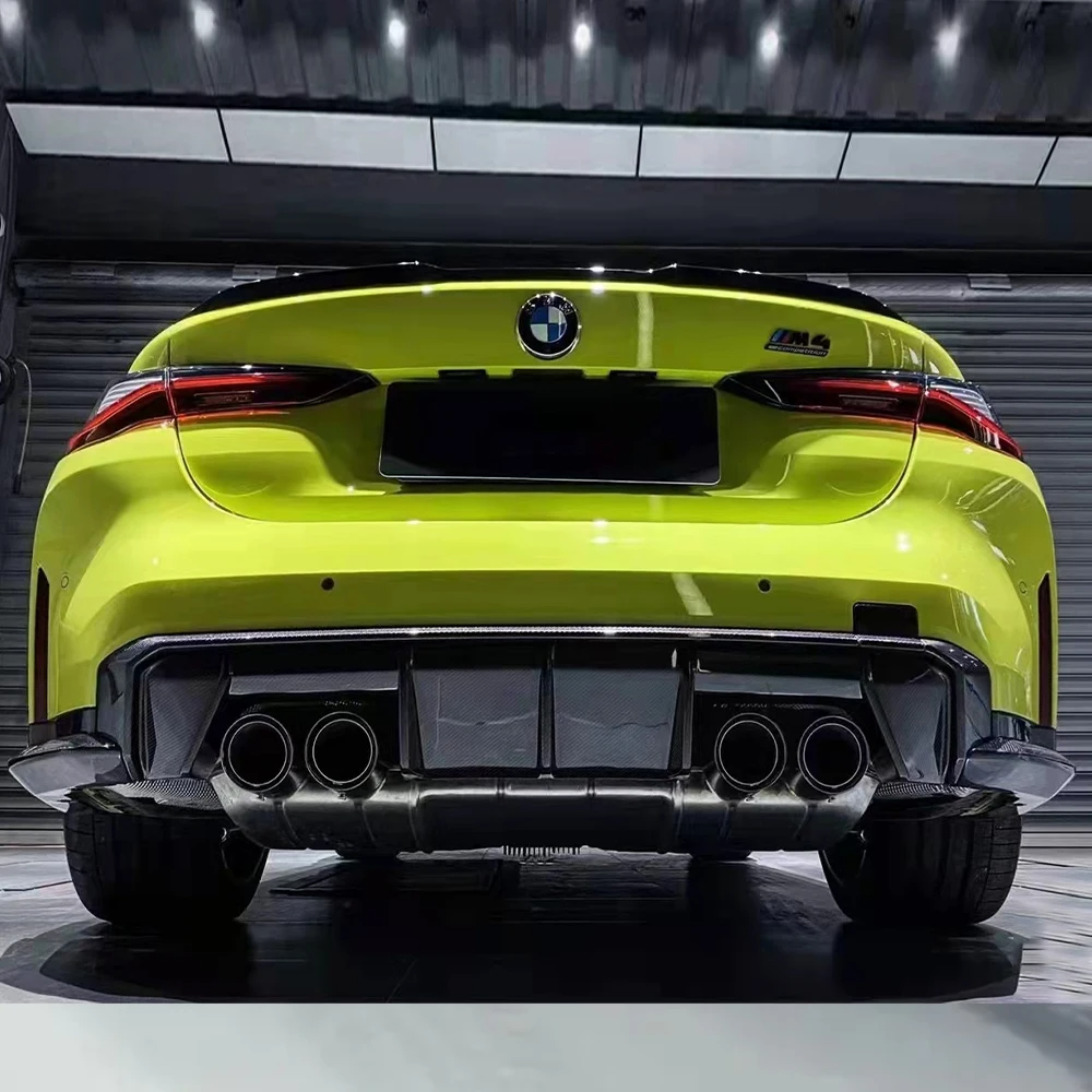 BMW G80 G81 M3 & G82 G83 M4 Pre-Preg Carbon Fibre OEM Style Rear Diffuser - photo 2