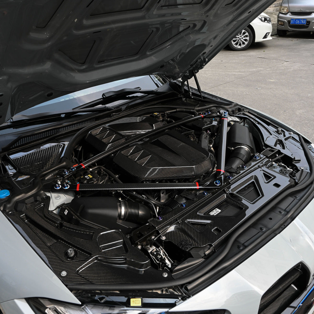 MCarbonique Carbon Cooling Shroud | BMW G8X — photo 2