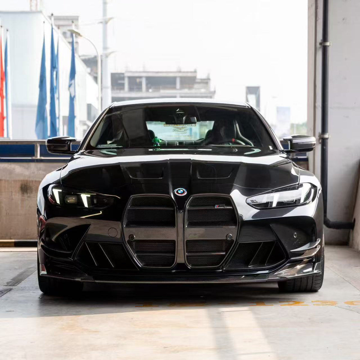 MCarbonique SP2-Style Dry Carbon Front Lip | BMW G80/G82 — photo 2