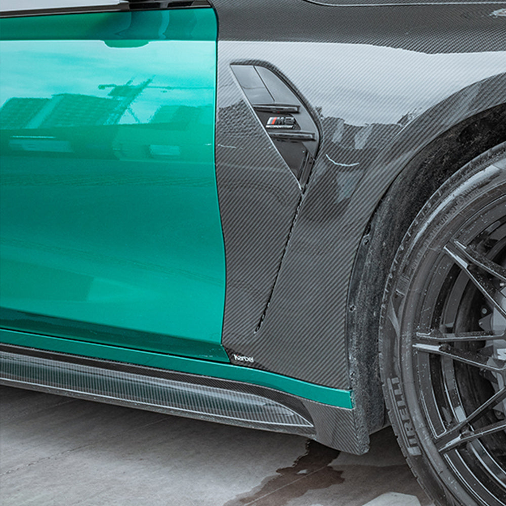 BMW G80 G81 M3 & G82 M4 Pre-Preg Carbon Fibre OEM Style Side Skirts (2021+) - photo 4