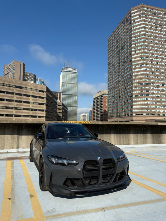 V Style Carbon Fiber Front Lip G80/G82