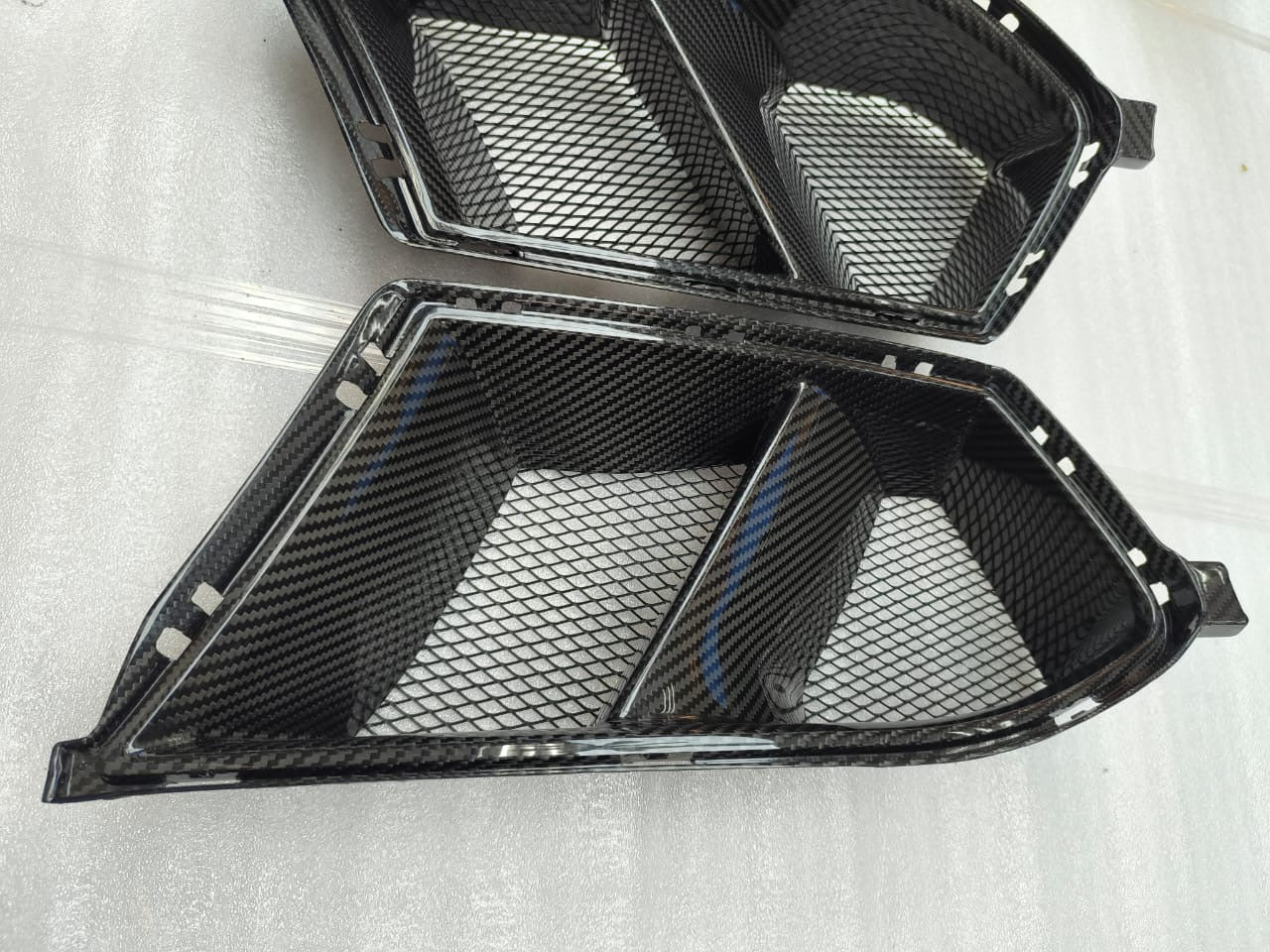 G80/G82 BMW M3/M4 Dry Carbon Fiber Front Air Inlets (Available with Mesh Guard)