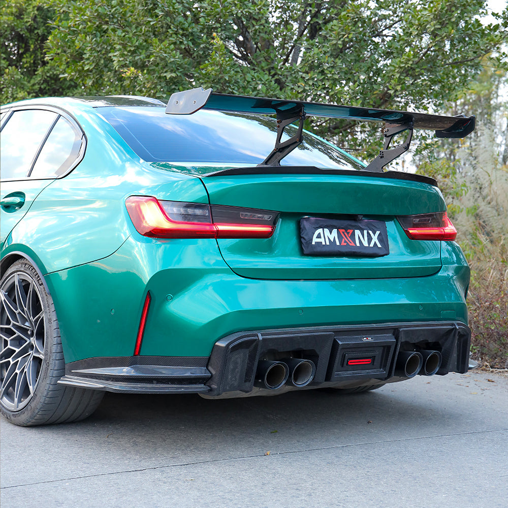 M Carbonique Carbon Fiber rear diffuser for BMW M3 G80 G81 & M4 G82 G83 (2021+) - photo 4