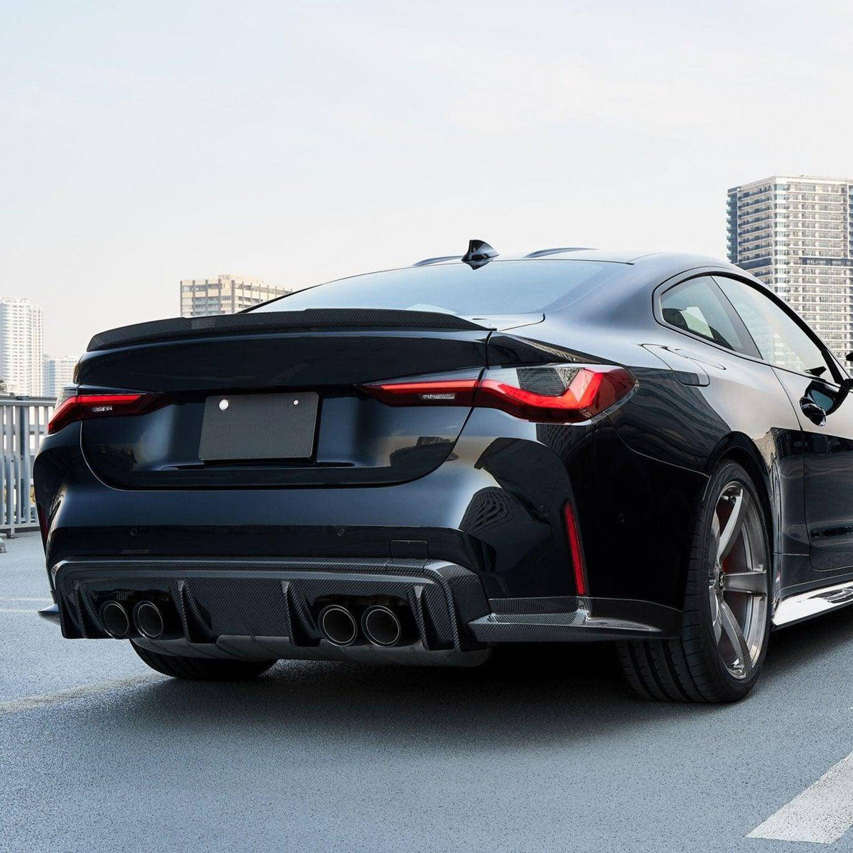 3D Style Rear Bumper Diffuser Lip for BMW G80 M3 G82 M4 - photo 3