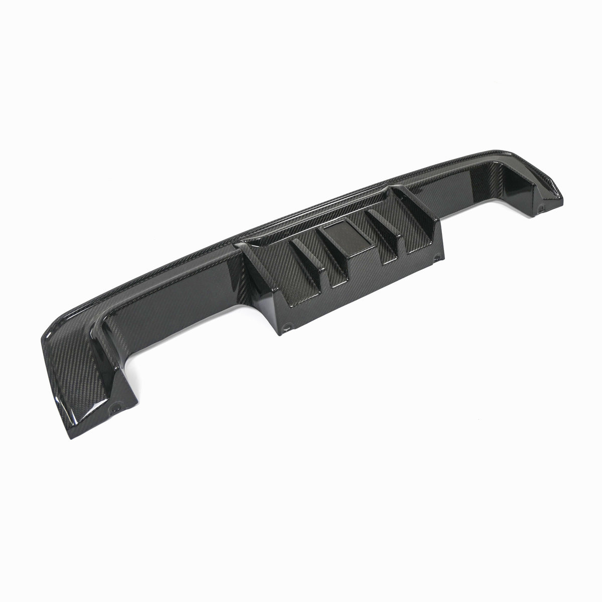 BMW M3 G80 / M4 G82 - CARBON FIBER REAR DIFFUSER WITH F1 LED (V2) - photo 1