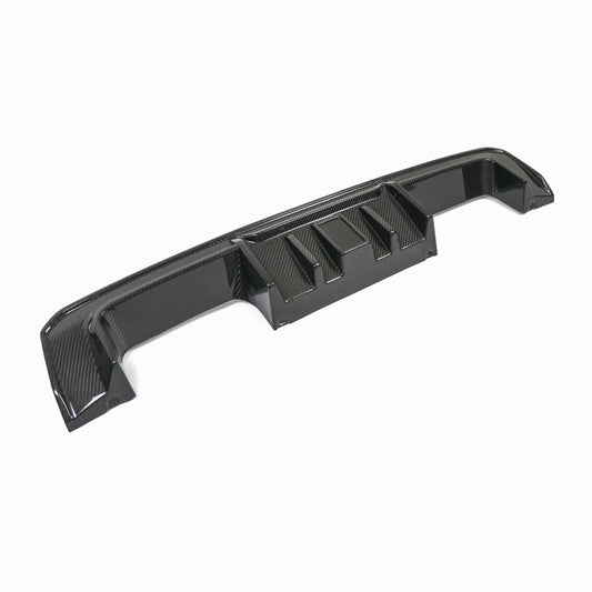 BMW M3 G80 / M4 G82 - CARBON FIBER REAR DIFFUSER WITH F1 LED (V2) - photo 1