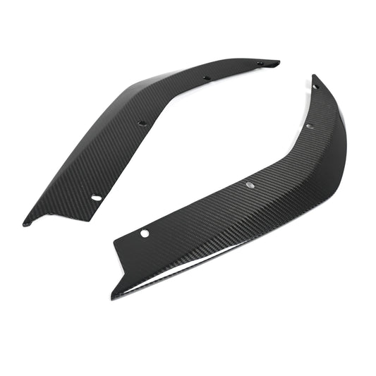 BMW G80 G81 G82 G83 bumper spoilers, diffusers, dry carbon fiber R44 rear diffusers - photo 1