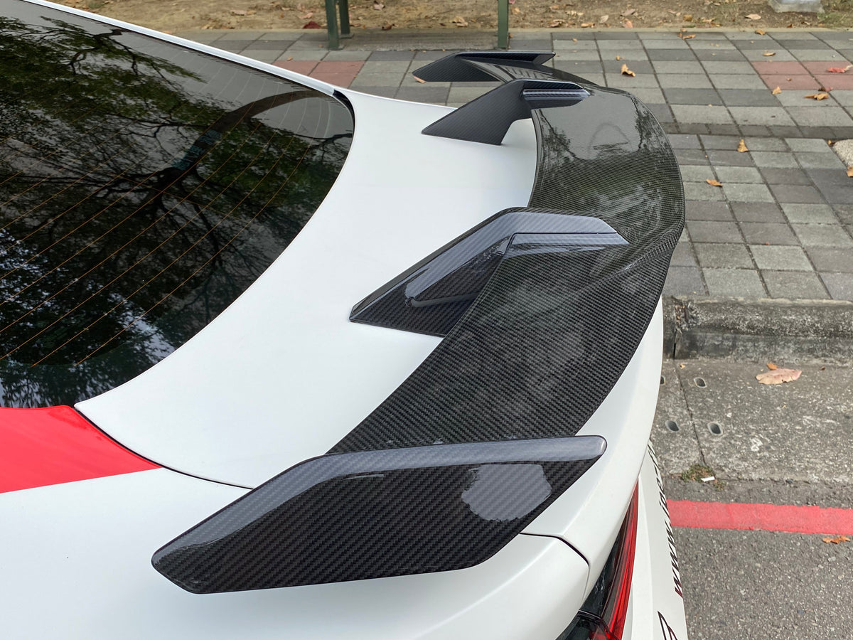 MCarbonique Dry Carbon Rear Spoiler Wing | BMW G80/G82 — photo 9