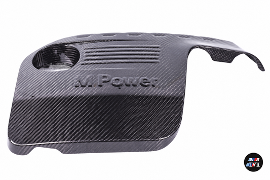 MCarbonique branded product photo — MCarbonique F80/F82 Dry Carbon Engine Cover — photo 1