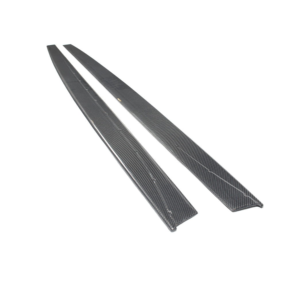 MCarbonique F80/F82 MP-Style Dry Carbon Side Skirts — photo 1