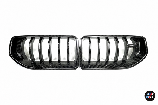 MCarbonique branded product photo — MCarbonique G87 M2 AD-Style Dry Carbon Front Grilles — photo 1