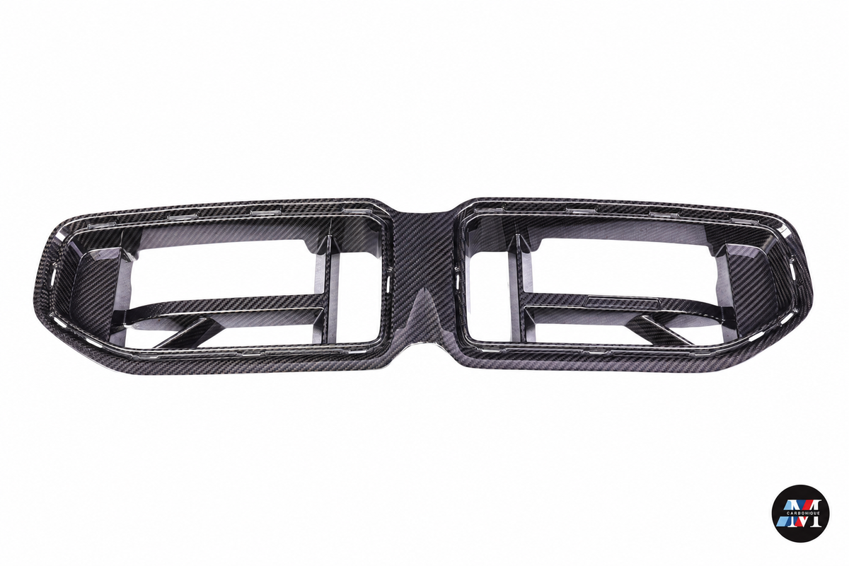 MCarbonique branded product photo — MCarbonique G87 M2 CS-Style Dry Carbon Racing Grilles — photo 1