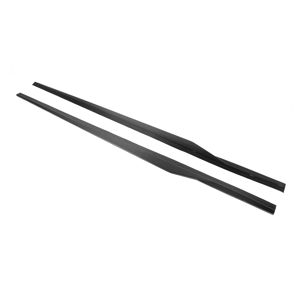 MCarbonique G87 M2 Track-Style Dry Carbon Side Skirts — photo 1
