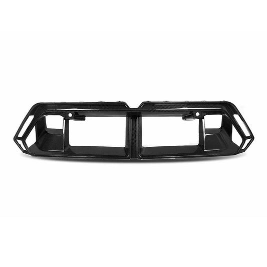MCarbonique G90/G99 M5 Dry Carbon Front Bumper Center Trim — photo 1