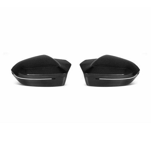 MCarbonique G90/G99 M5 Horn-Style Carbon Mirror Caps — photo 1