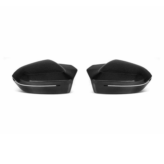 MCarbonique G90/G99 M5 Horn-Style Carbon Mirror Caps — photo 1