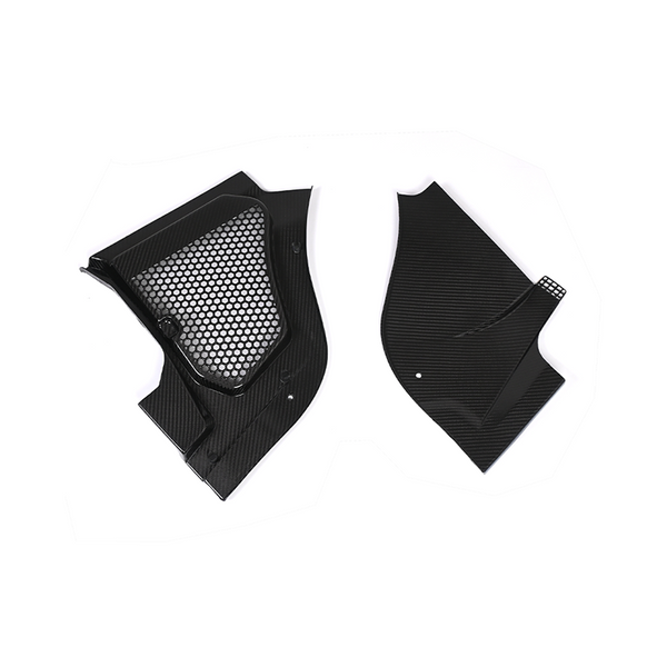 MCarbonique G90 M5 Dry Carbon Engine Bay Corner Cover Set — photo 1