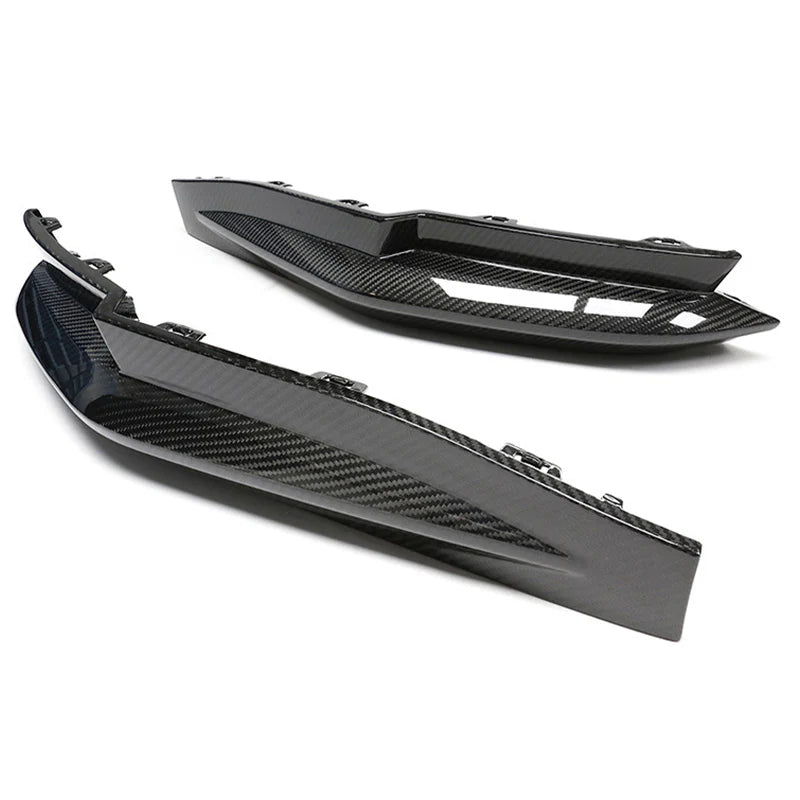 OEM STYLE: BMW G80 M3 & G82 M4 Dry Carbon Rear Bumper Aprons