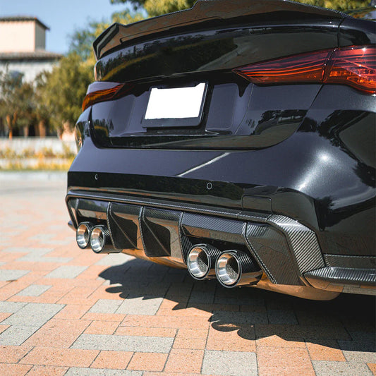 BMW G80 G81 M3 & G82 G83 M4 Pre-Preg Carbon Fibre Diffuser Outline Trim (2021+)